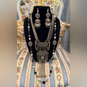 Vintage Victorian Style Custom Made Jewelry Set